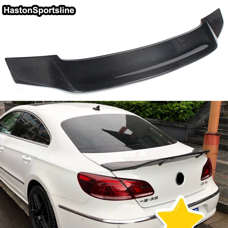 Задний спойлер для багажника из углеродного волокна крыло Volkswagen Passat CC 2009