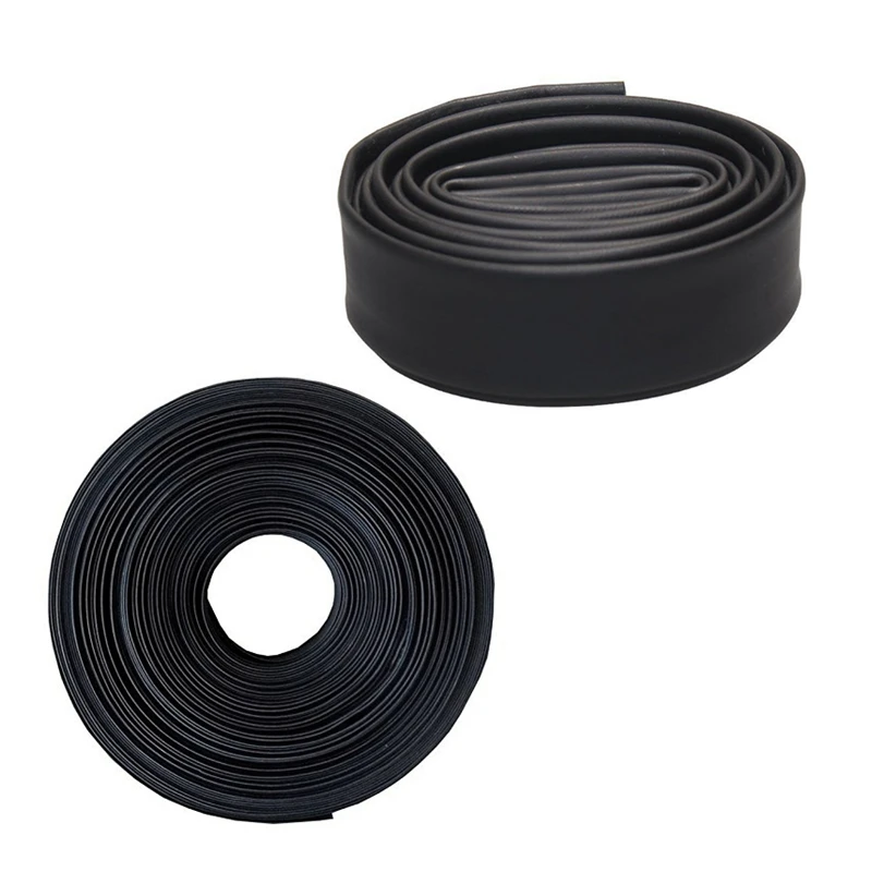 

2 Pcs Black Heat Shrink Tube Electrical Sleeving Car Cable/Wire Heatshrink Tubing Wrap, 5MM & 2.5MM