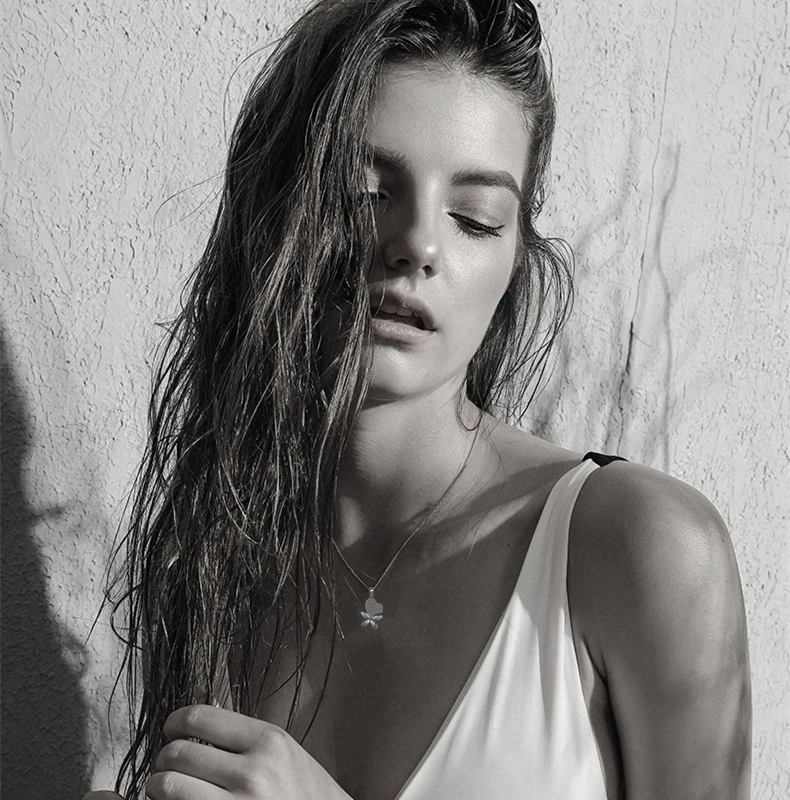 [BLACK AWN] ювелирные изделия из стерлингового серебра 925 пробы элегантные женские