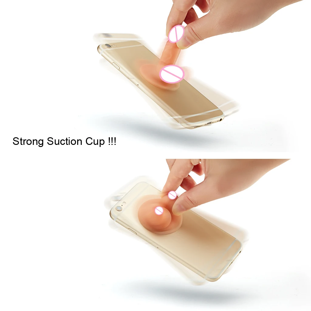 Мини фаллоимитатор Luvkis держатель для телефона подставка груди подарочный набор