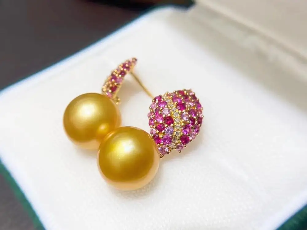 Женские жемчужные серьги D526 изящные висячие из стерлингового серебра 925 пробы 10-11