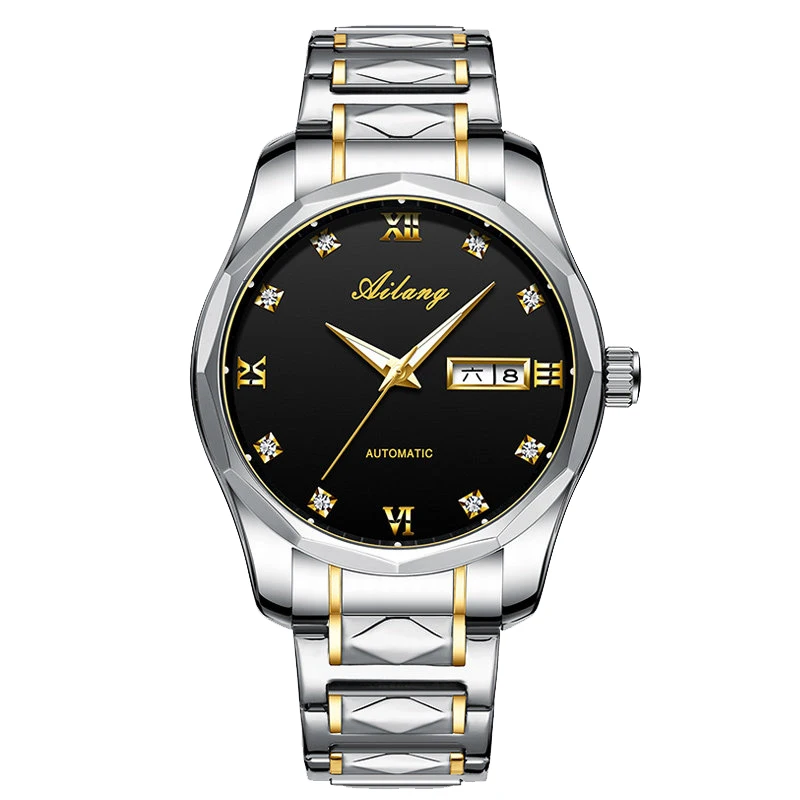 

AILANG New Watch Men's Watch Brand Genuine Men's Mechanical Watch Automatic Men's Waterproof Stainless Steel Watch