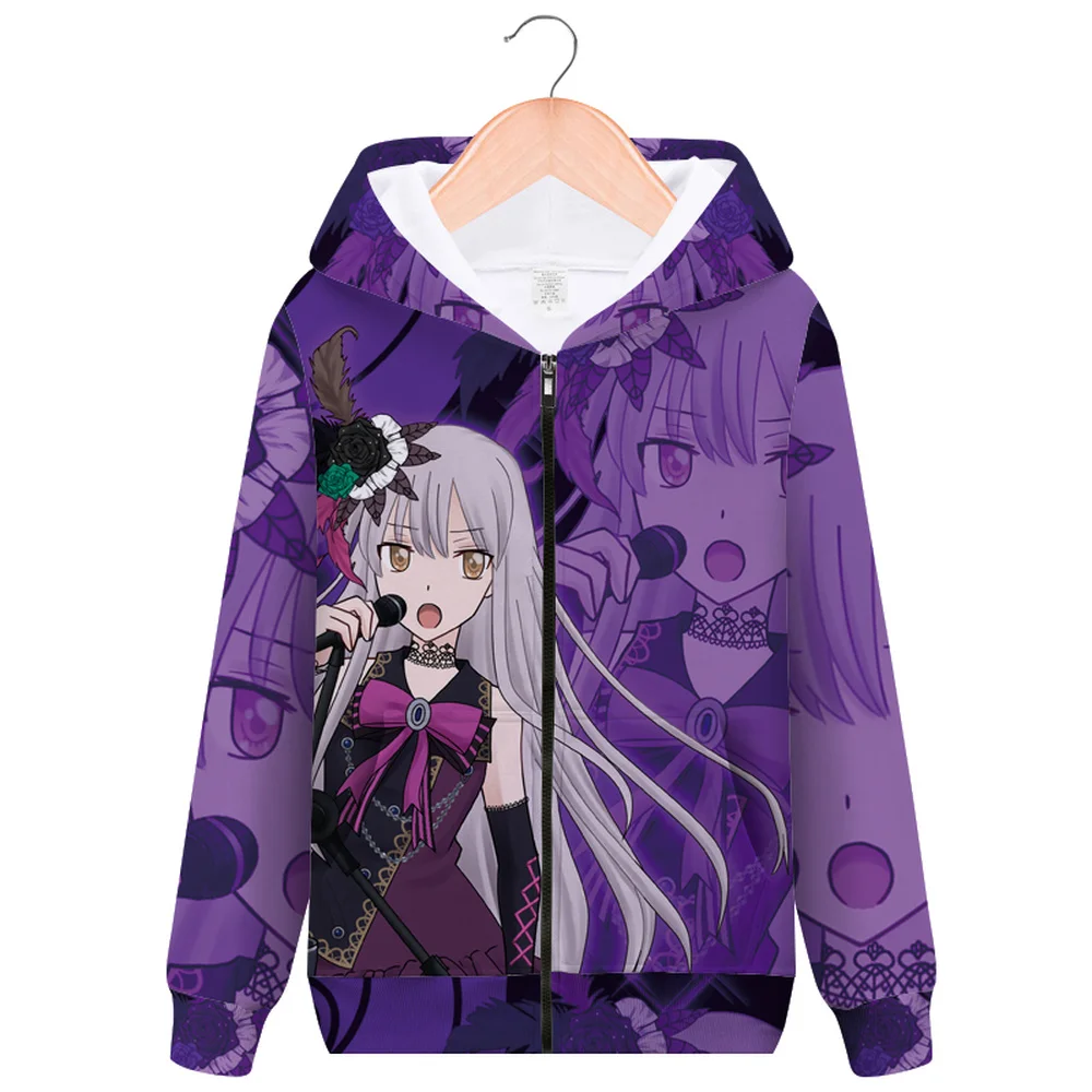 

Anime LoveLive! School Idol Hoodies Casual Project Women's Zip 3D Print Streetwear Sweatshirts Girl Hiphop Jacket Hooded Coat