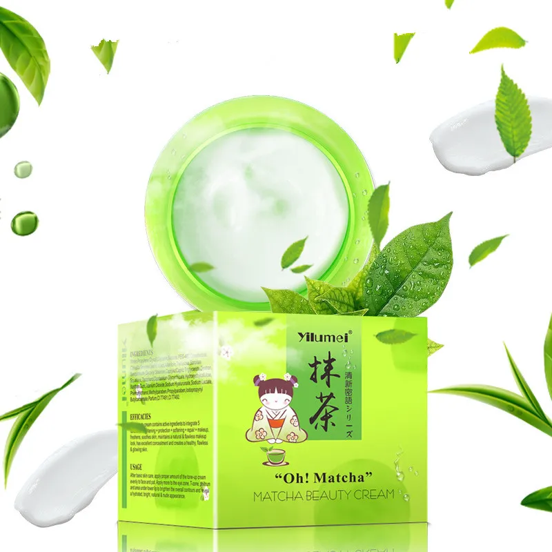 

YILUMEI Matcha /Green Tea Aqua Activating Brightening Anti-Aging Whitening Cream