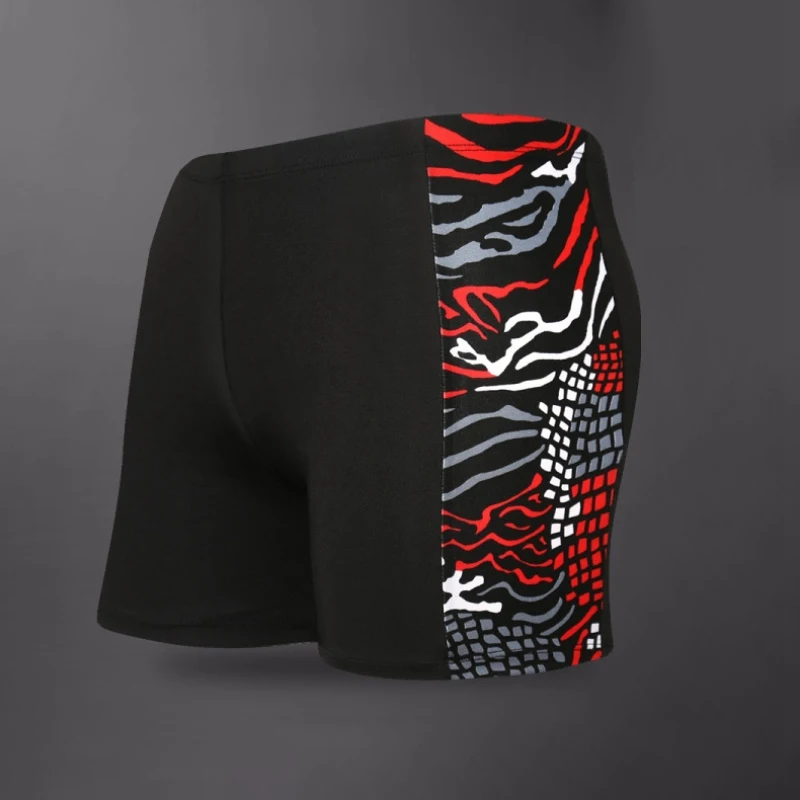 Men's Quick-drying Swim Shorts Boxer Trunks Beach Pool Home Leisure Swim Trunks