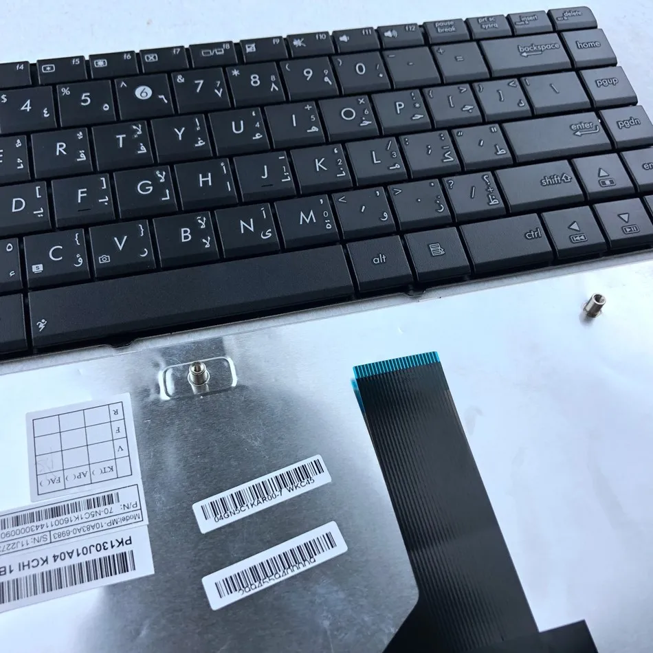 Арабская клавиатура для ноутбука Asus X43B X43U K43T K43B X43BY K43TY K43U K43TK AR | Компьютеры и офис