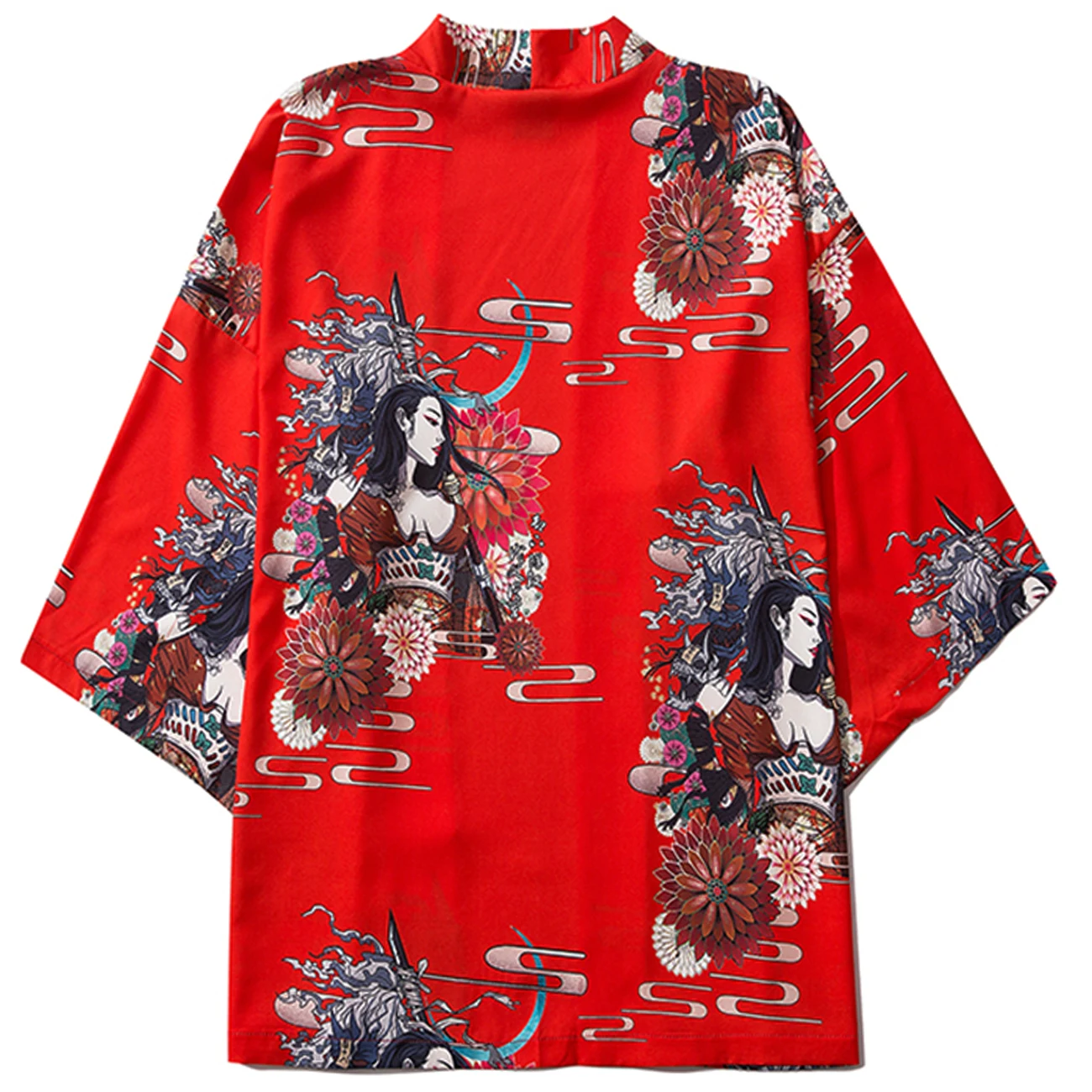 Летняя японская куртка-кимоно в стиле хип-хоп 2021 Очаровательная Свободная