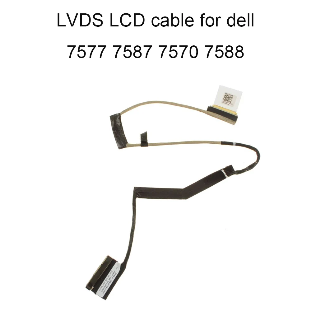 Компьютерные кабели 08VWH LVDS ЖК кабель для Dell G7 15 7588 7577 7587 7570 8vwhf DC02C00FY00 LVD EDP 4K линия