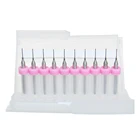 Geeetech 10 шт. коробка экструдер сопло очиститель для принтера 0,3 0,35 0,4 0,5 мм J-hand Hotend, съемный смешанный размер доставка