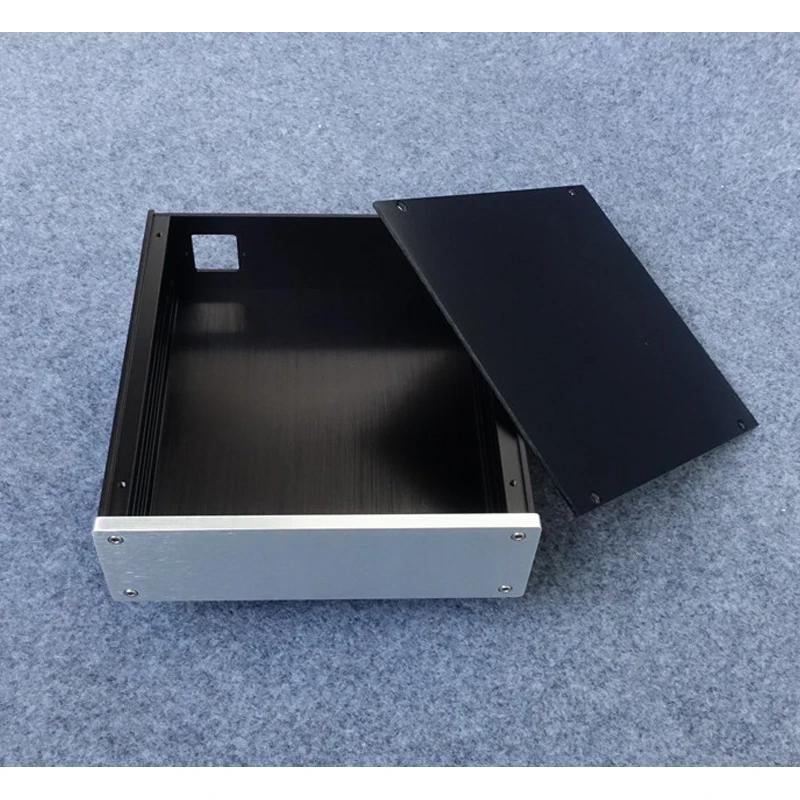 

215*70*228MM amplifier chassis box enclosure All-aluminum amplifier case preamp DAC amp DIY aluminum shell 2270 short version