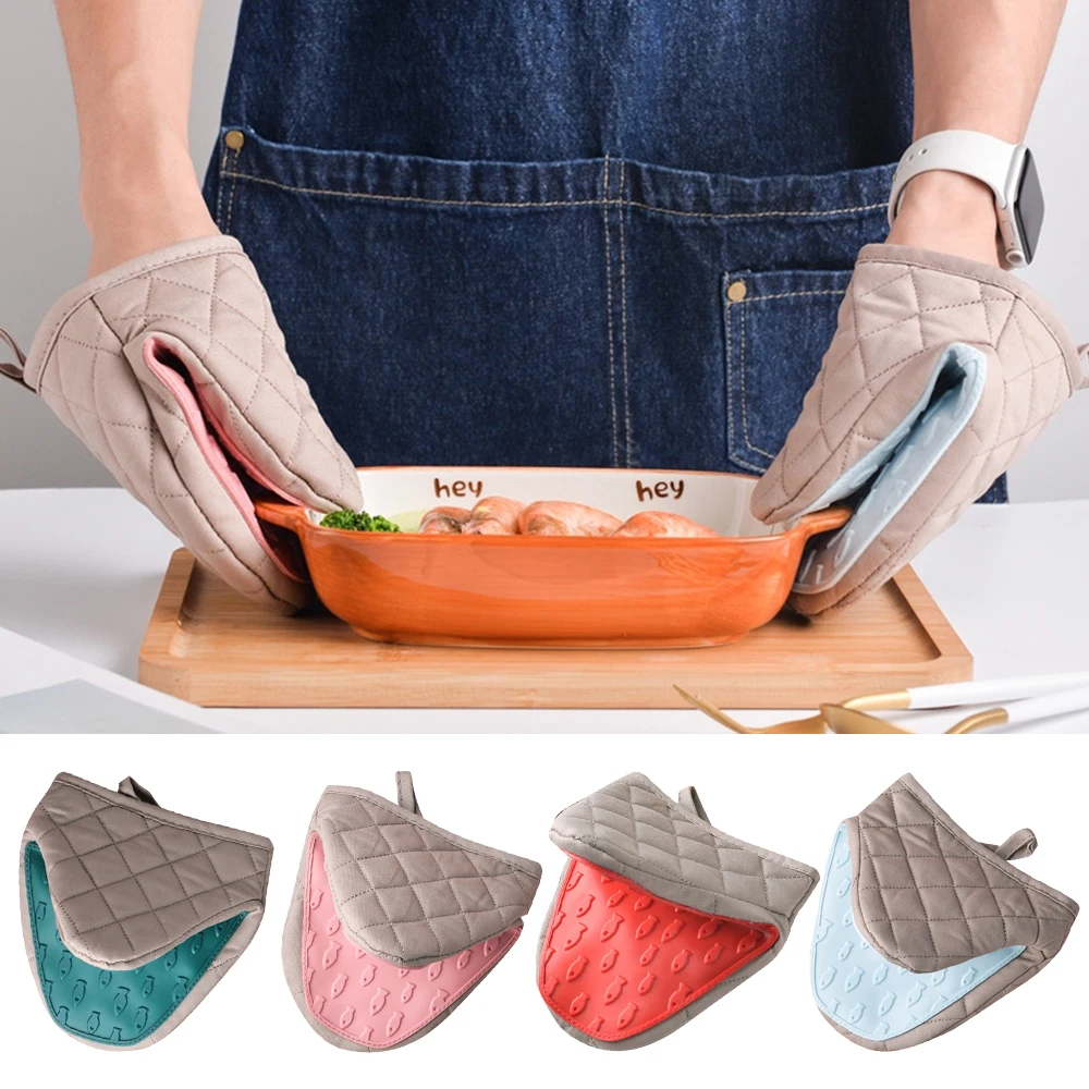 Выпечки изоляция перчатки для микроволновой печи термостойкий Нескользящие