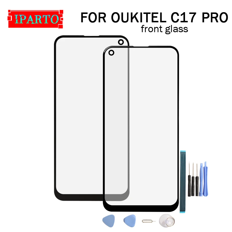 Для OUKITE C17 PRO Переднее стекло экрана Объектив 100% новый передний сенсорный экран