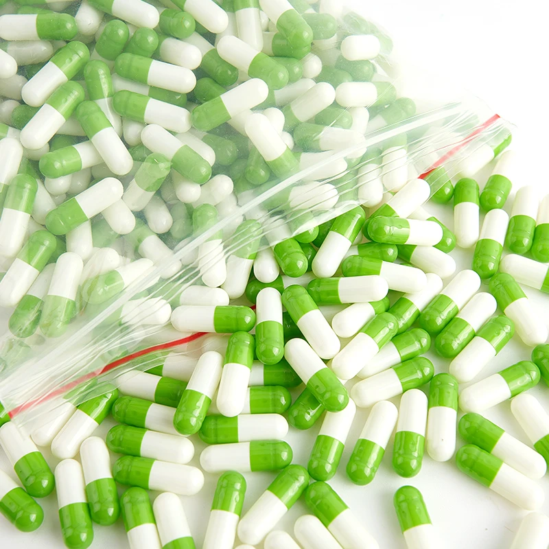 

1000 шт./лот пустые капсульные патроны для хранения лекарственных таблеток