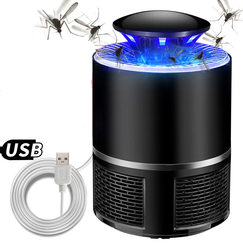 2020 электрическая ловушка для комаров лампа Электроника USB анти-ловушка