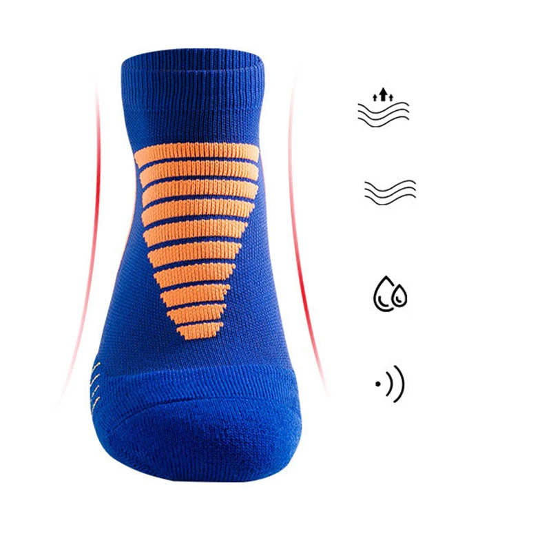 

Men's and women's professional sports socks socks breathable shock absorption anti slip fitness mountaineering running socks