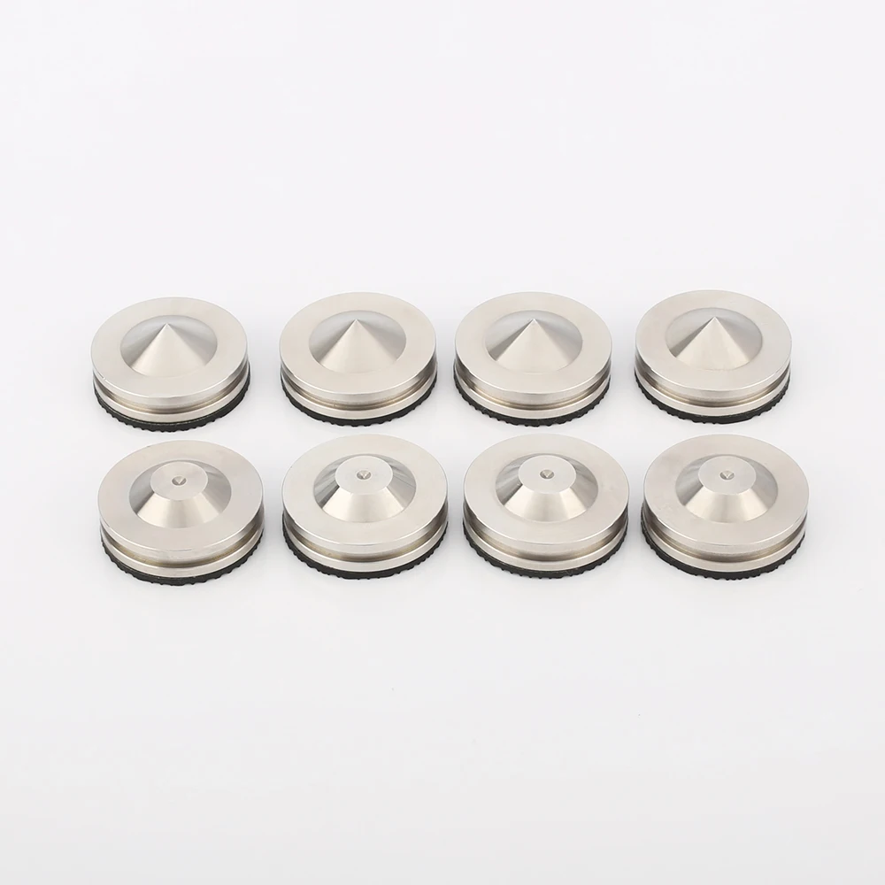 High Quality 4sets ISF0006 28mm Stainless Steel HiFi audio Speaker Isolation Spike Stand Feet Pads Base