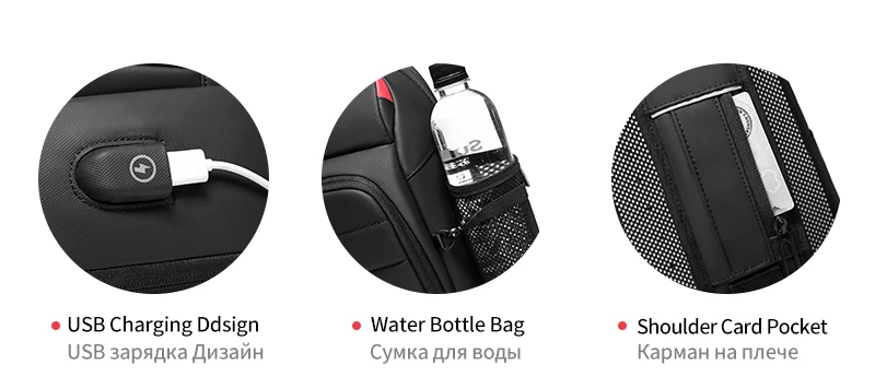 Новинка, Мужская нагрудная сумка EURCOOL для 9," iPad, зарядка через usb, короткие дорожные сумки-мессенджеры, водоотталкивающая сумка через плечо n1901