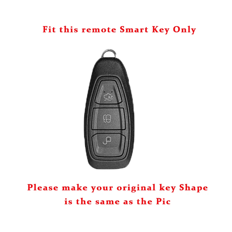 Автомобильный силиконовый чехол для ключа с 3 кнопками Ford Focus 2 4 ST Mondeo MK3 MK4 Fiesta Fusion