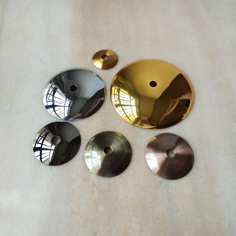 5 шт./лот диаметр 30-100 мм металлическая крышка дугового корпуса основание лампы