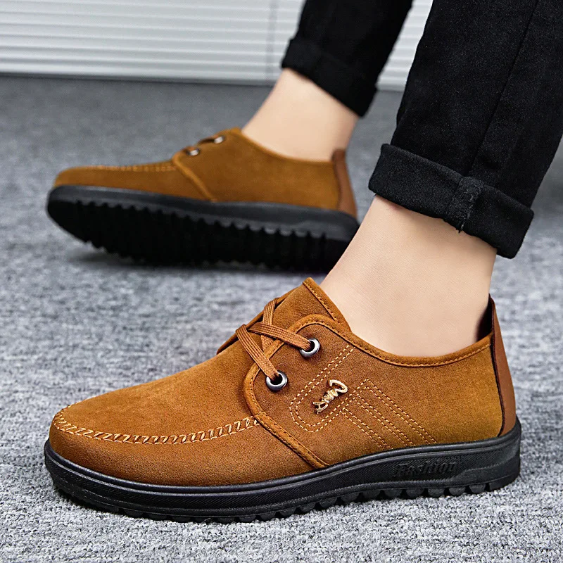 

2021 New Canvas Shoes Men's Casual Men's Shoes Spring Elderly Shoes Non-slip Dad Shoes Old Beijing Cloth Shoes Men Size 39-44