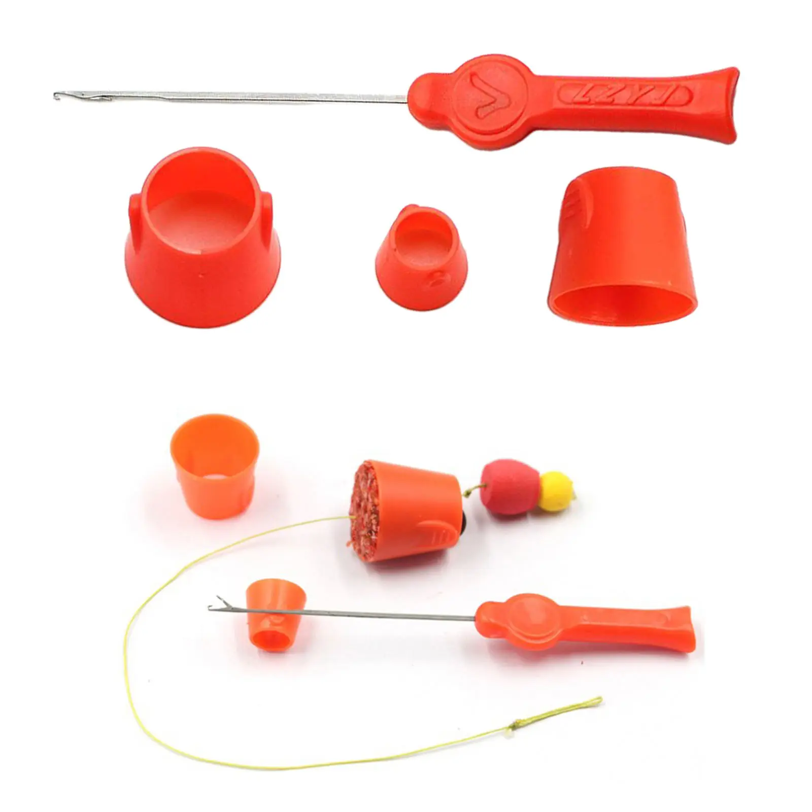 

1Set Carp Fishing Method Feeder Groundbait Pellet Cage Tackle Equipment, Easy to Relase