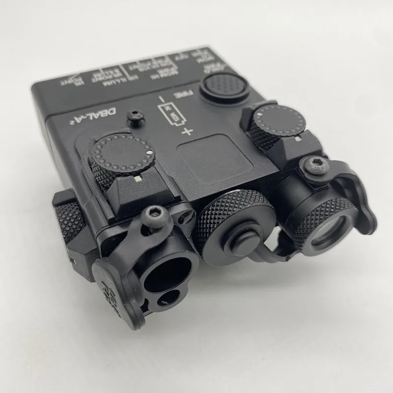 Тактический Airsoft вспышка светильник DBAL A2 красный/синий/зеленый лазер ИК лазерной