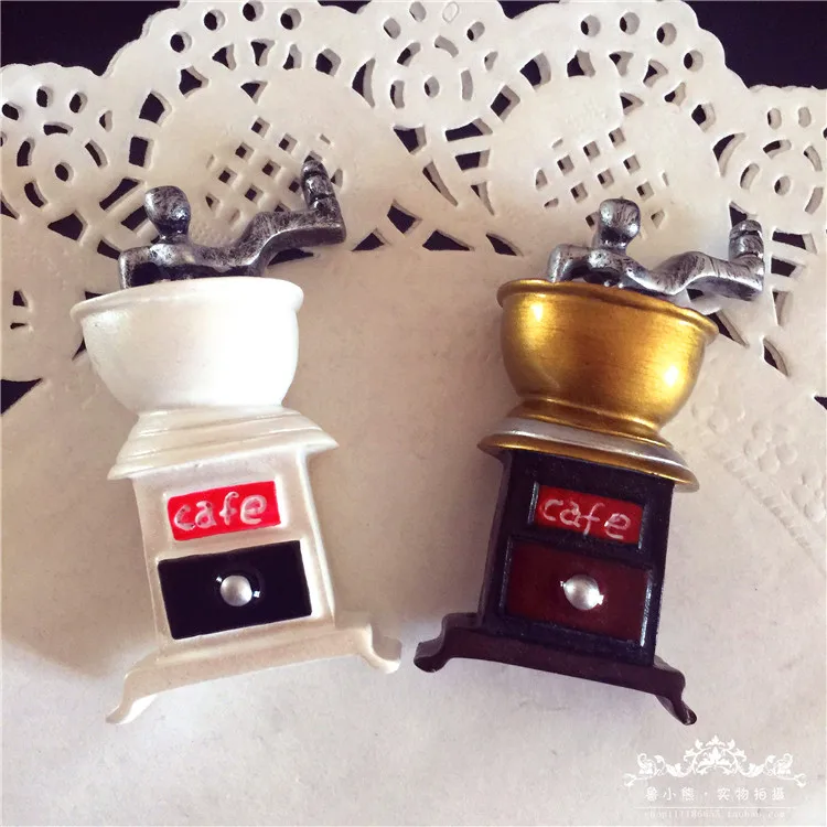 Имитация креативной ручной росписи каучуковой кофемашины сковороды 3D магниты на