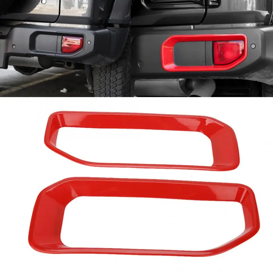 Красная задняя противотуманная фасветильник из АБС пластика автомобильная