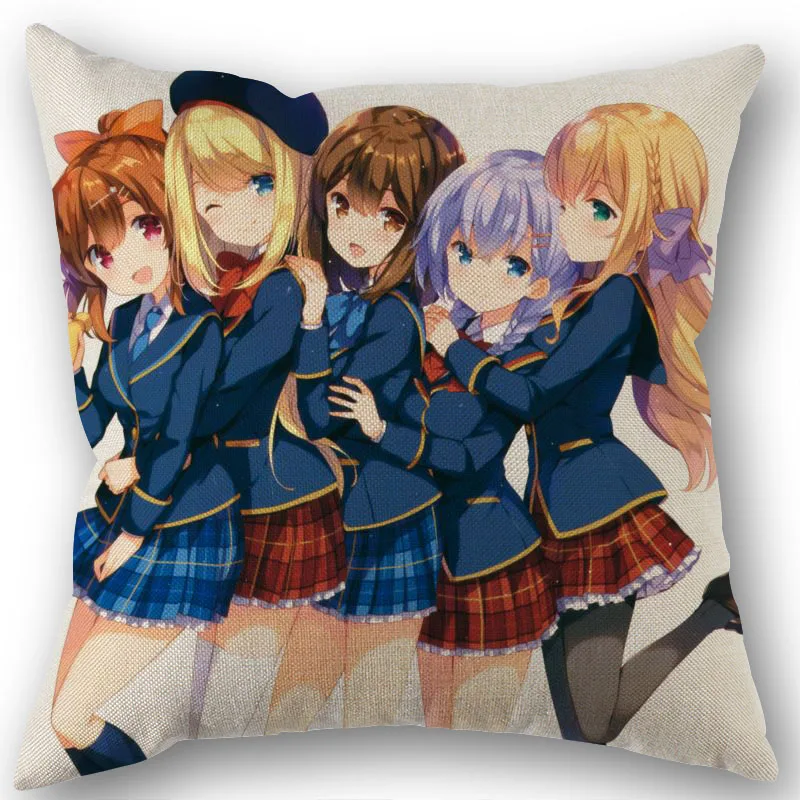 Платье для девочек в стиле аниме Сакура Koharu подушку Чехлы из хлопка и льна