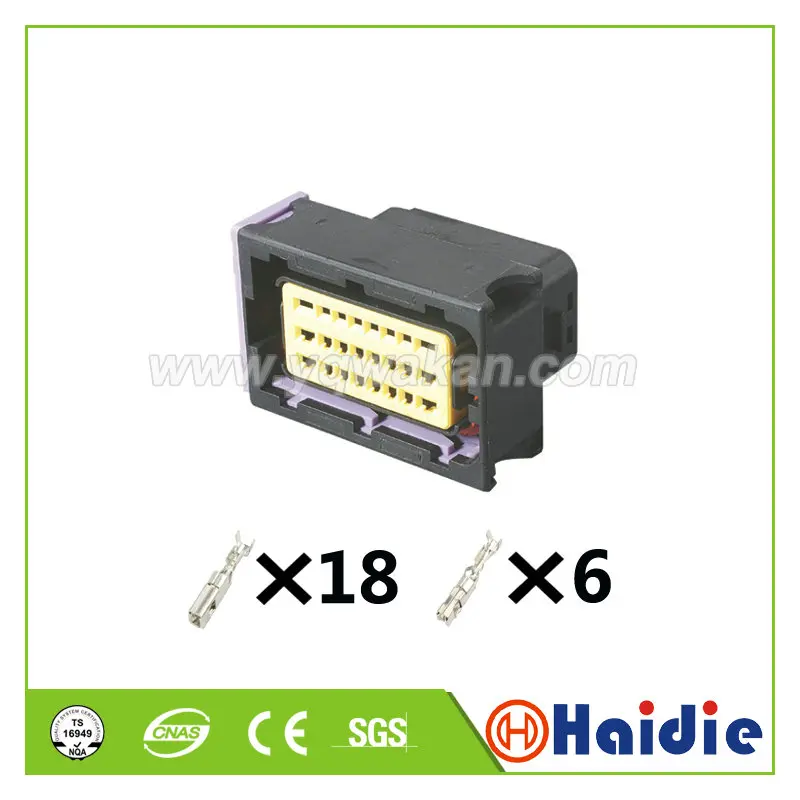 2 комплекта FCI 24pin маслопровод для компьютера разъем ЭБУ 24 линии автомобильный 211