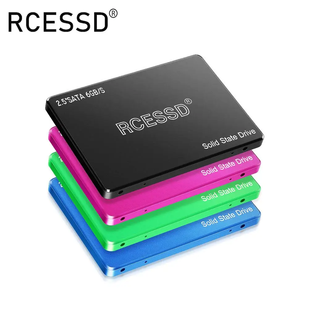 RCESSD 480 ГБ 512 SSD встроенный твердотельный накопитель для настольных ПК ноутбуков HDD