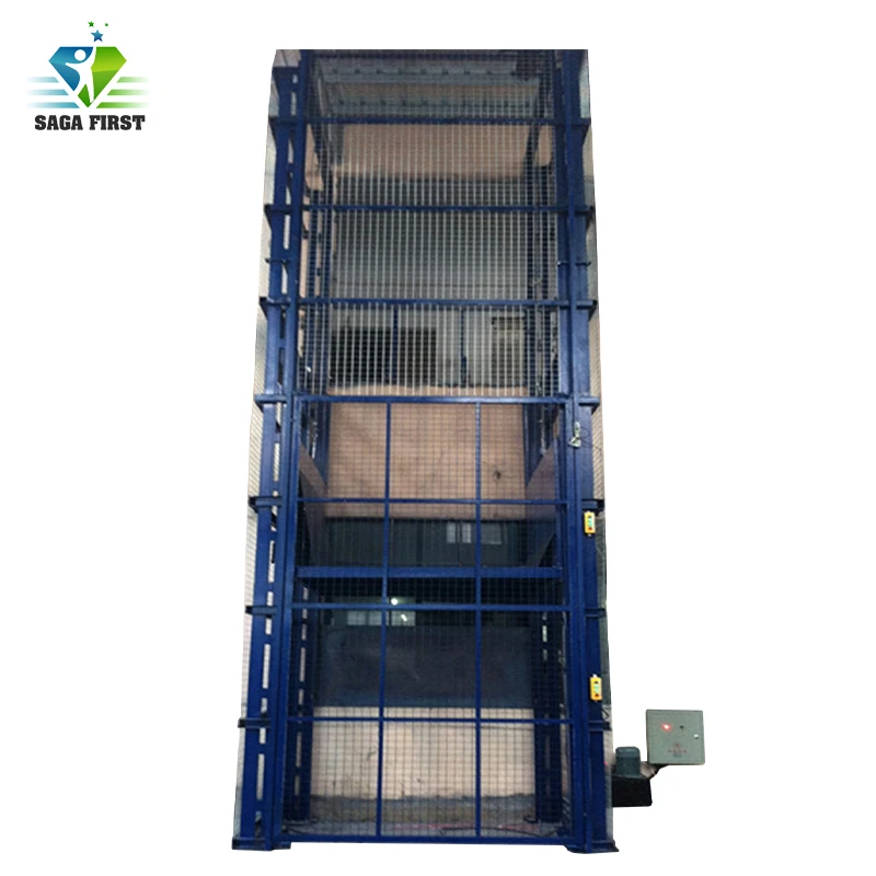 

SINOFIRST Guide Rails Safe Vertical Cargo Lift