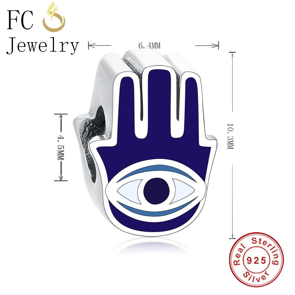 FC ювелирные изделия подходят для оригинального бренда браслет с подвесками цвет