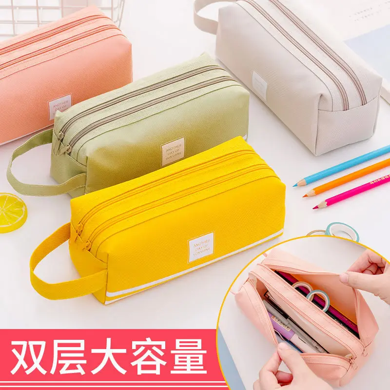 

Creative stationery bag for students new pencil bag for men and women