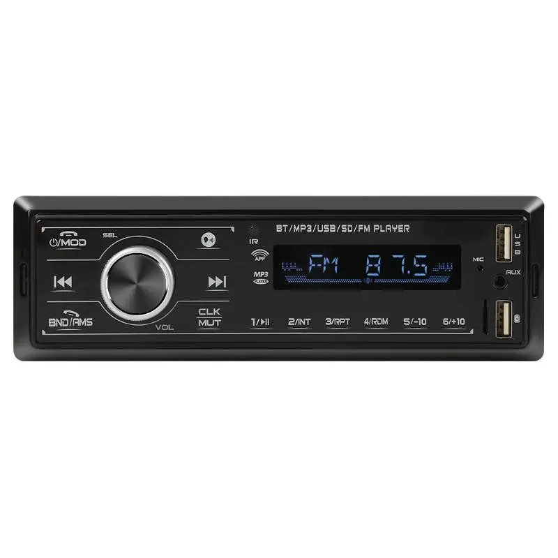 Автомобильный стерео MP3 плеер SWM 3206 1 DIN FM радио в приборной панели цифровой медиа