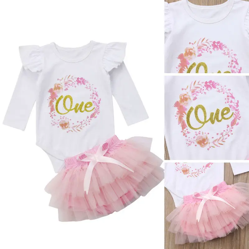 Emmababy/наряд на 1-й день рождения для маленьких девочек праздвечерние чная