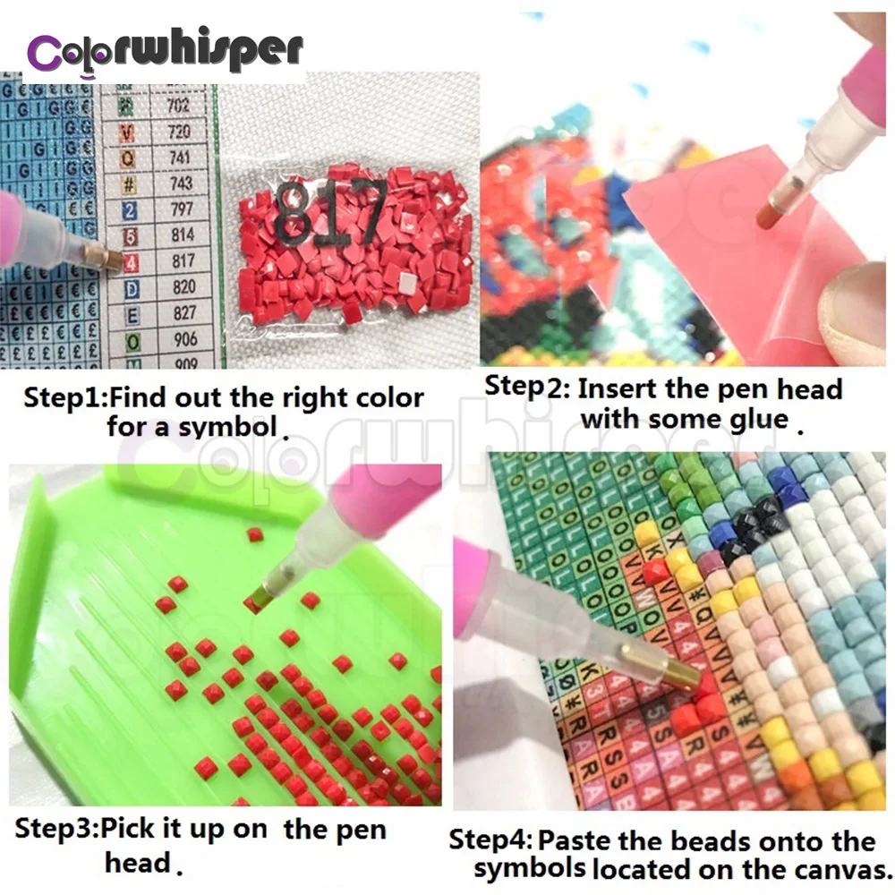 Алмазная 5D картина Тигр вышивка крестиком мозаика из квадратных/круглых страз