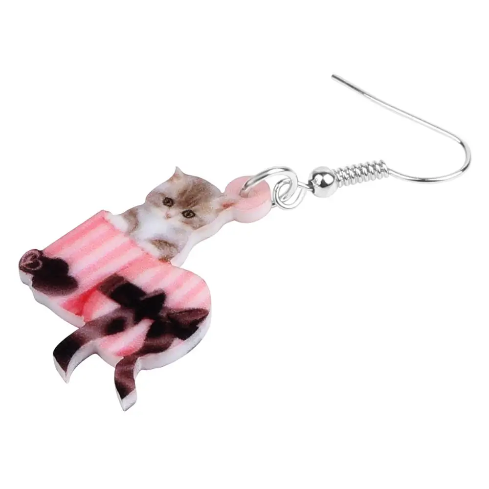 Bonsny акриловая Подарочная коробка на День святого Валентина чашка с кошкой