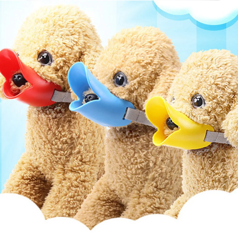 

2 шт., резиновый мундштук для собак