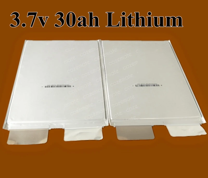 Литий-полимерный аккумулятор 3 7 В 30ач 150А литиевый для RV E велосипеда тележек