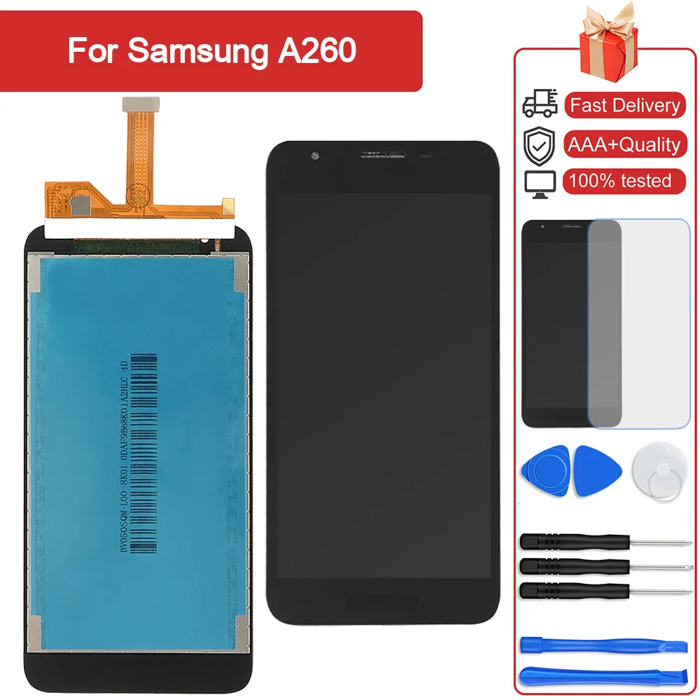 

Perfect Repair AAA+LCD Display For Samsung Galaxy A2 Core A260F SM-A260G/DS Screen Replacement Assembly Digitizer Touch Pantalla