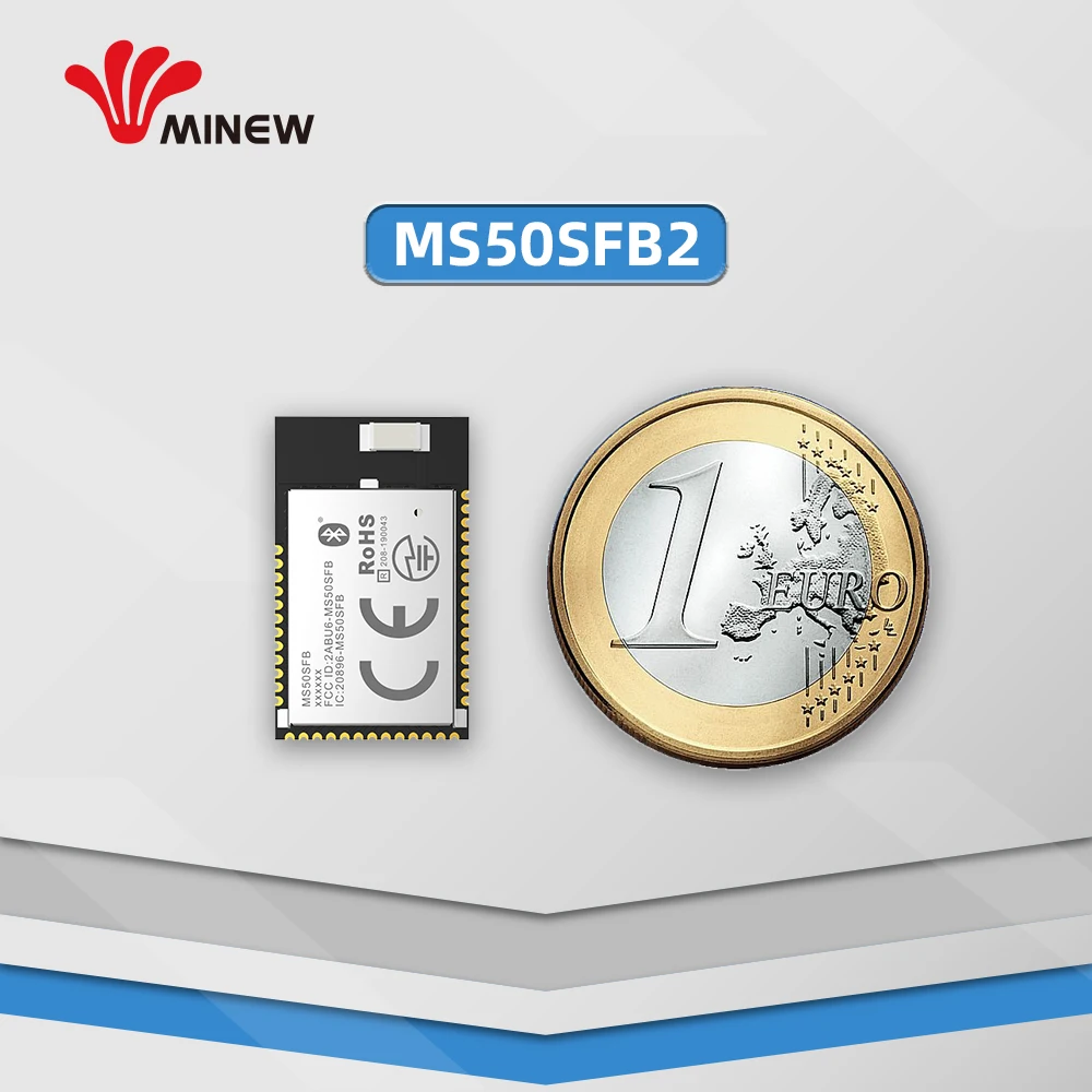 Беспроводной радиочастотный модуль nRF52832 2 4 ГГц Minew MS50SFB Ble 5 0 приемник передатчик