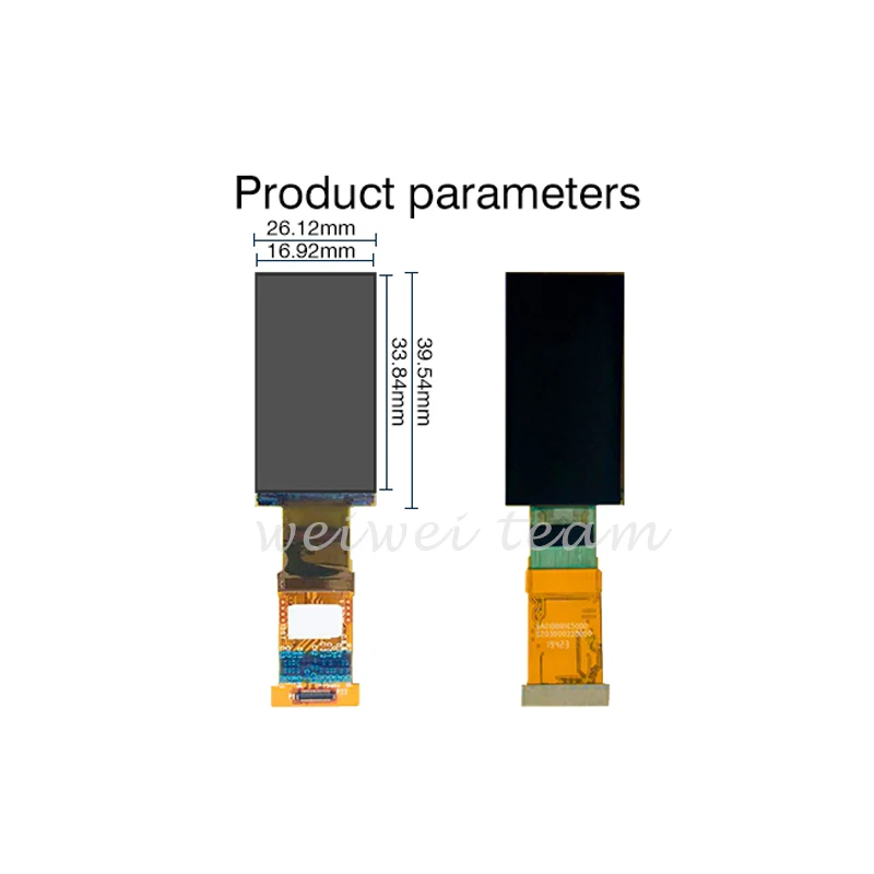 1 5 Дюймовый гибкий OLED Amoled дисплей IPS носимые Смарт-часы панель 120x240 стрейч Бар ЖК