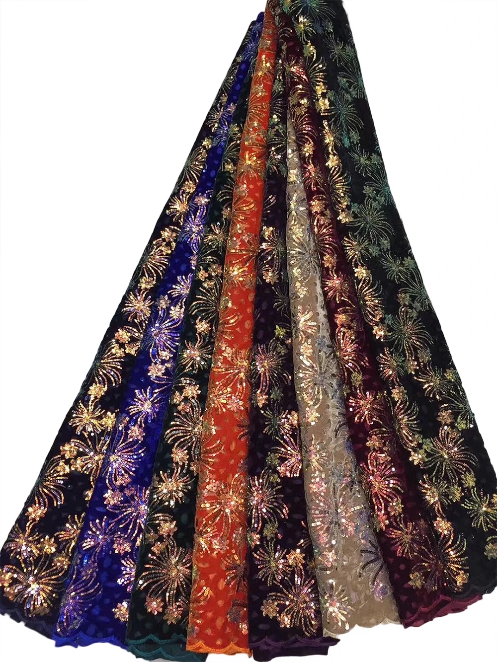 Африканская бархатная кружевная ткань 2019 высококачественное кружевное