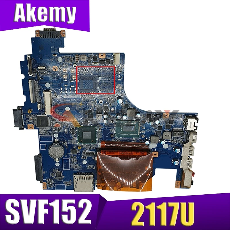 

Laptop Motherboard For SONY SVF152 SVF152A SVF152A29M Core 2117/1007/987U Mainboard A1945023A A1945015A DA0HK9MB6D0 SJTNV