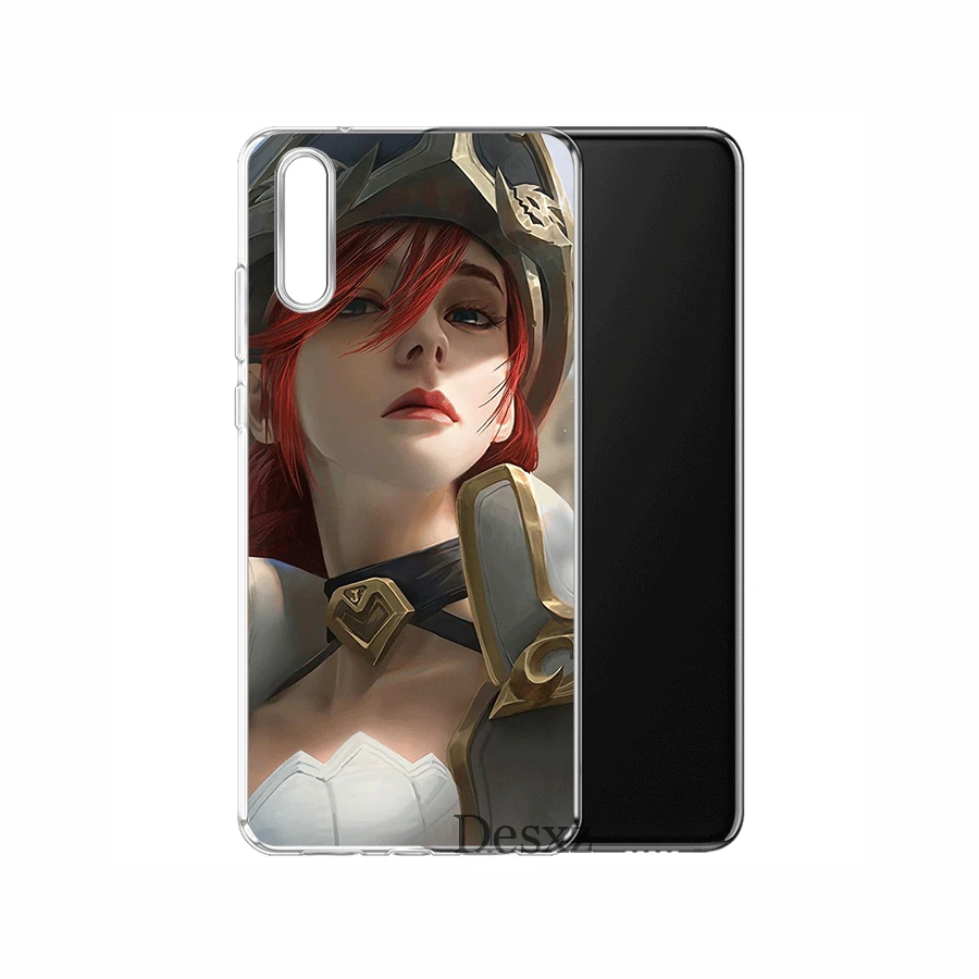 Чехол для мобильного телефона huawei P Smart Z Plus P30 P20 P10 P9 P8 Lite Pro Жесткий чехол League Of Legends
