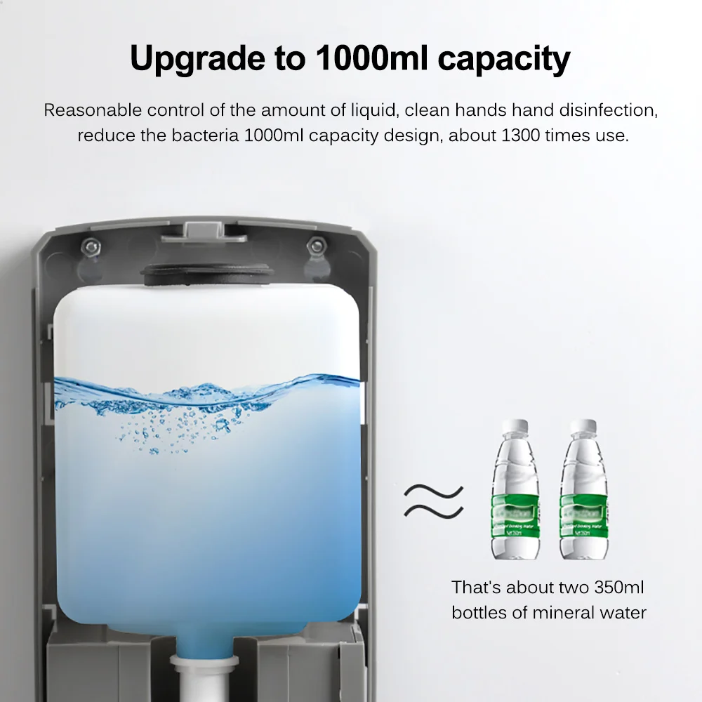 Автоматический диспенсер для мыла Бесконтактный антисептик 1000 мл | Обустройство