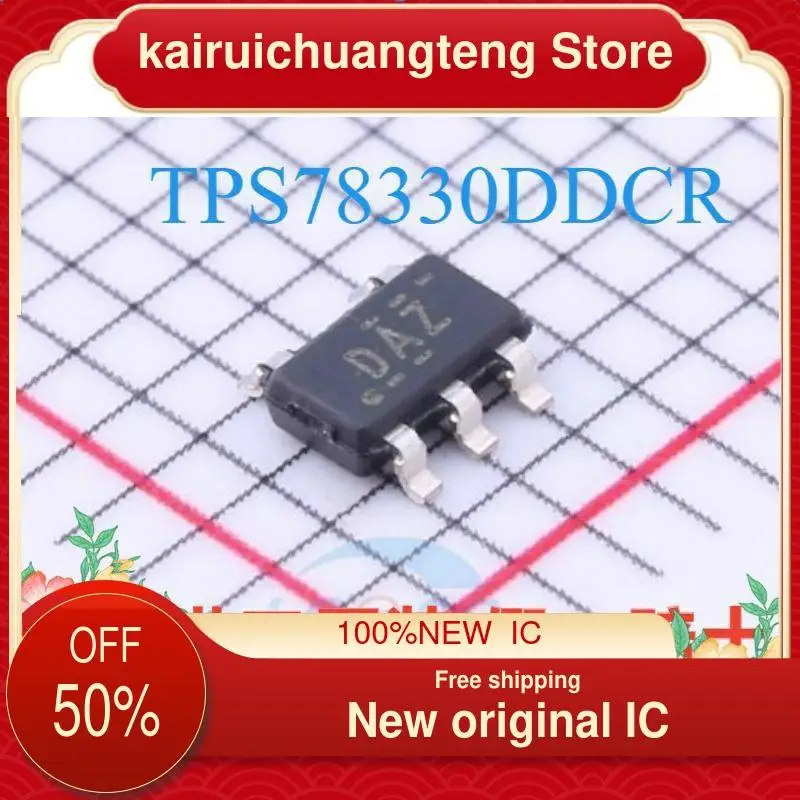 

（1PCS） TPS78330DDCR SOT23-5 DAZ LDO New original IC