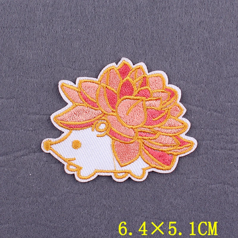 Термоклейкие нашивки с вышивкой в виде кошки для рюкзака | Дом и сад