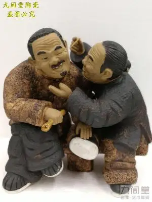 Рисование ушей Шивань керамические фигурки народная таможенная керамика